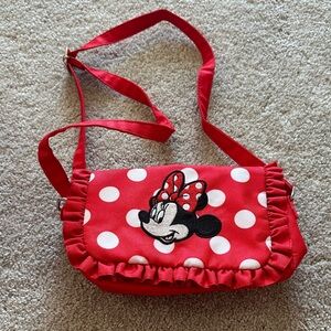 Disney Red and White Minnie Mouse Kids Bag